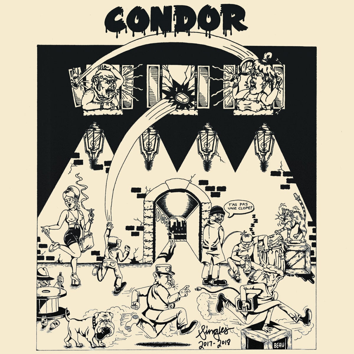 Disco de vinilo Condor - Singles 2017-2018 (LP)