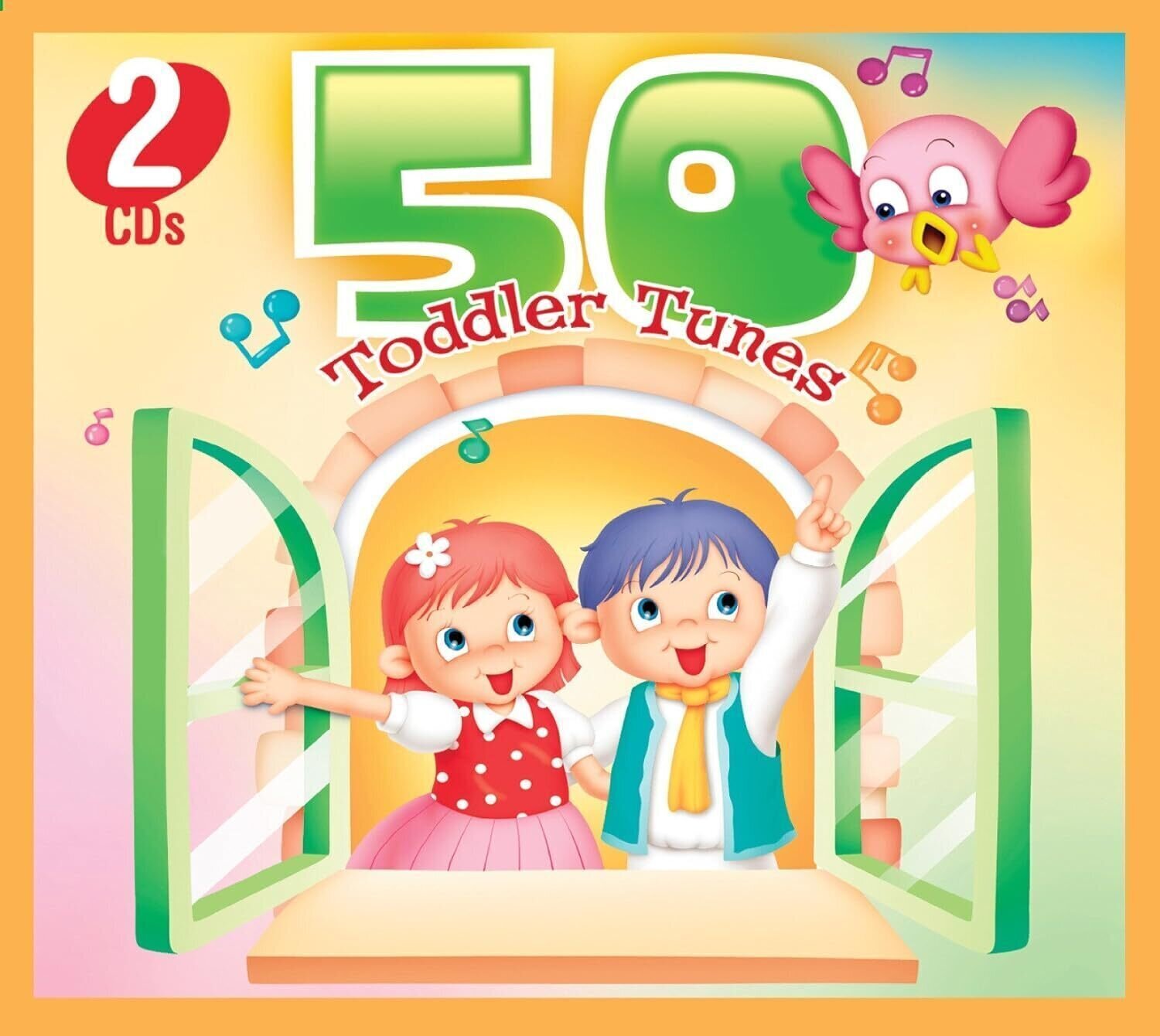 CD musique Various Artists - 50 Toddler Tunes (2 CD)