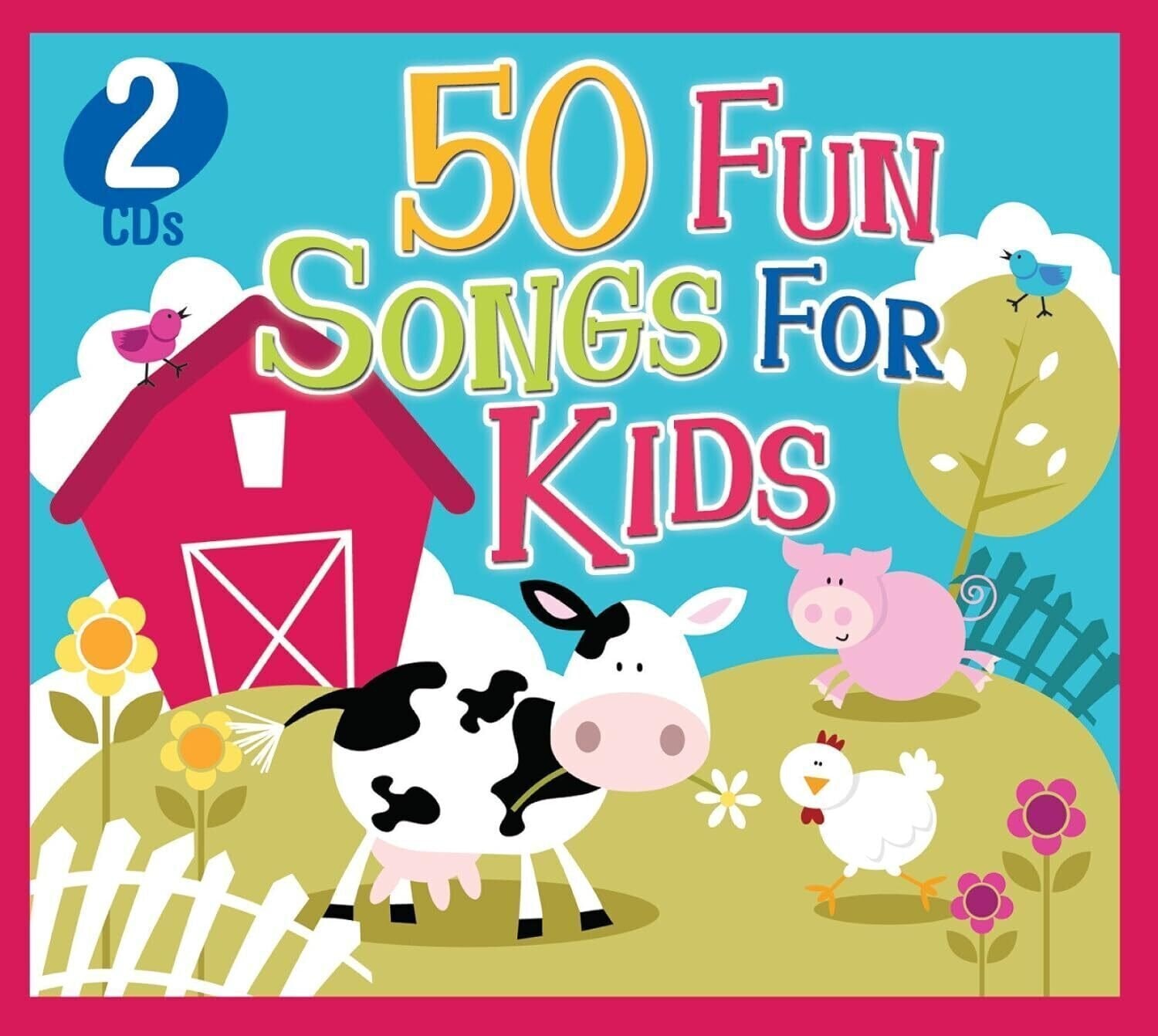 CD de música Various Artists - 50 Fun Songs For Kids (2 CD)