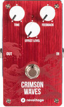 Revoltage Crimson Waves Efecto de guitarra (Como nuevo)