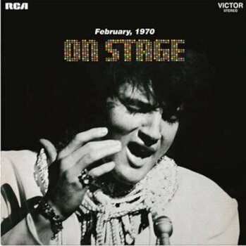 Vinyl Record Elvis Presley - On Stage February 1970 (Limited Edition) (Blue Coloured) (Reissue) (LP) - 1