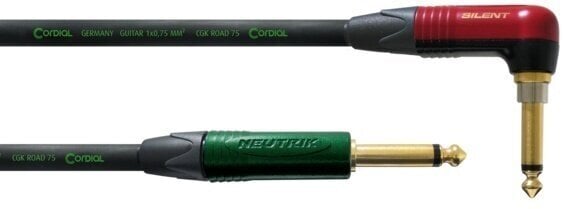 Cable de instrumento Cordial CRI 3 RP Silent 3 m Angled-Straight Cable de instrumento - 1