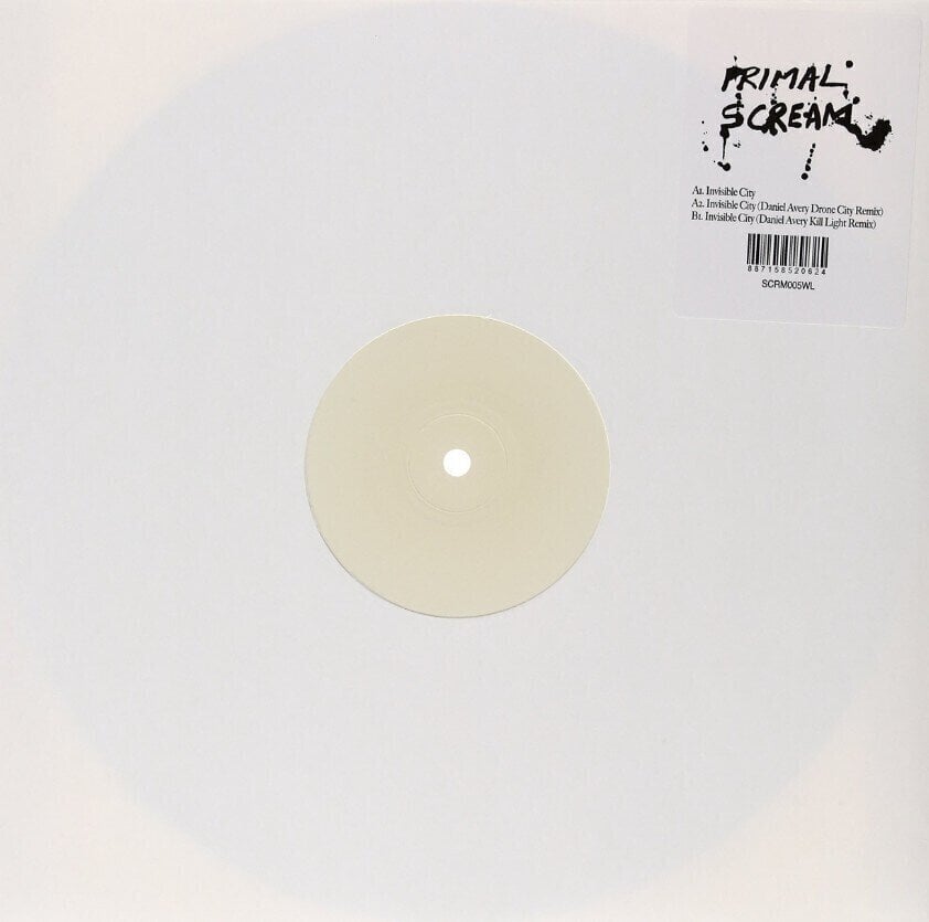 Disco de vinilo Primal Scream - Invisible City (White Label) (LP)
