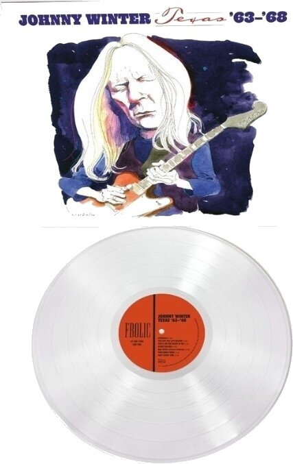 Vinyl Record Johnny Winter - Texas '63-'68 (Limited Edition) (White Coloured) (LP)
