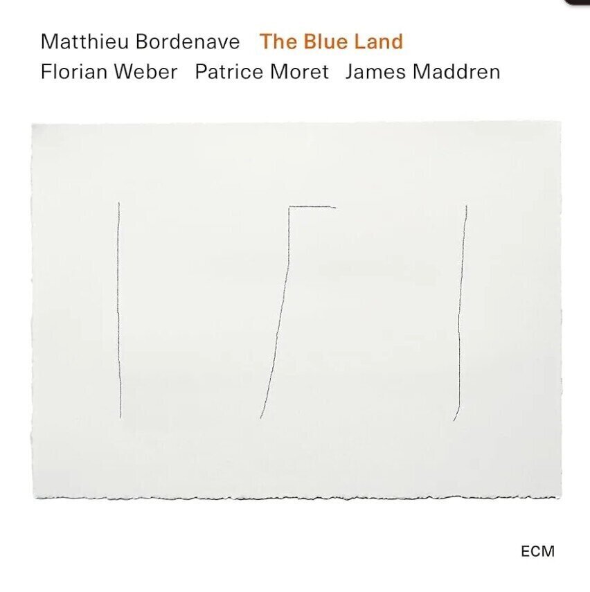 Vinyl Record Matthieu Bordenave & Florian Weber & Patrice Moret & James Maddren - The Blue Land (LP)