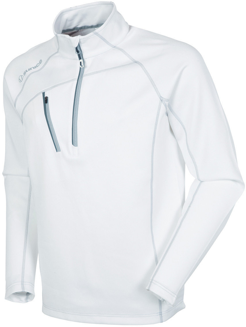 Hættetrøje/Sweater Sunice Alexander Thermal Pure White/Black L