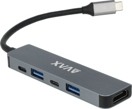 Adaptador de alimentação elétrica Avax HB611 CONNECT+ 5in1 HUB Adaptador de alimentação elétrica - 1