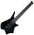 Guitare headless HILS Guitars HZ8 NEXT Black Guitare headless