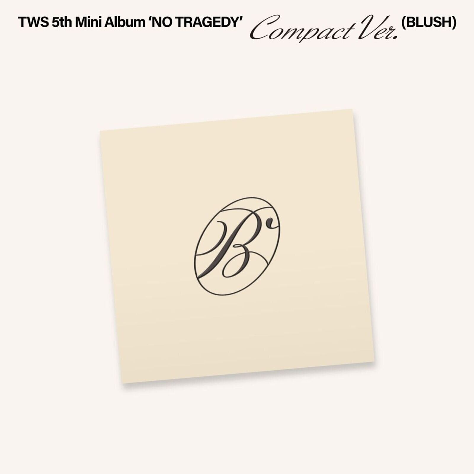 CD de música TWS - TWS 5th Mini Album 'NO TRAGEDY' COMPACT Version (BLUSH) (CD)