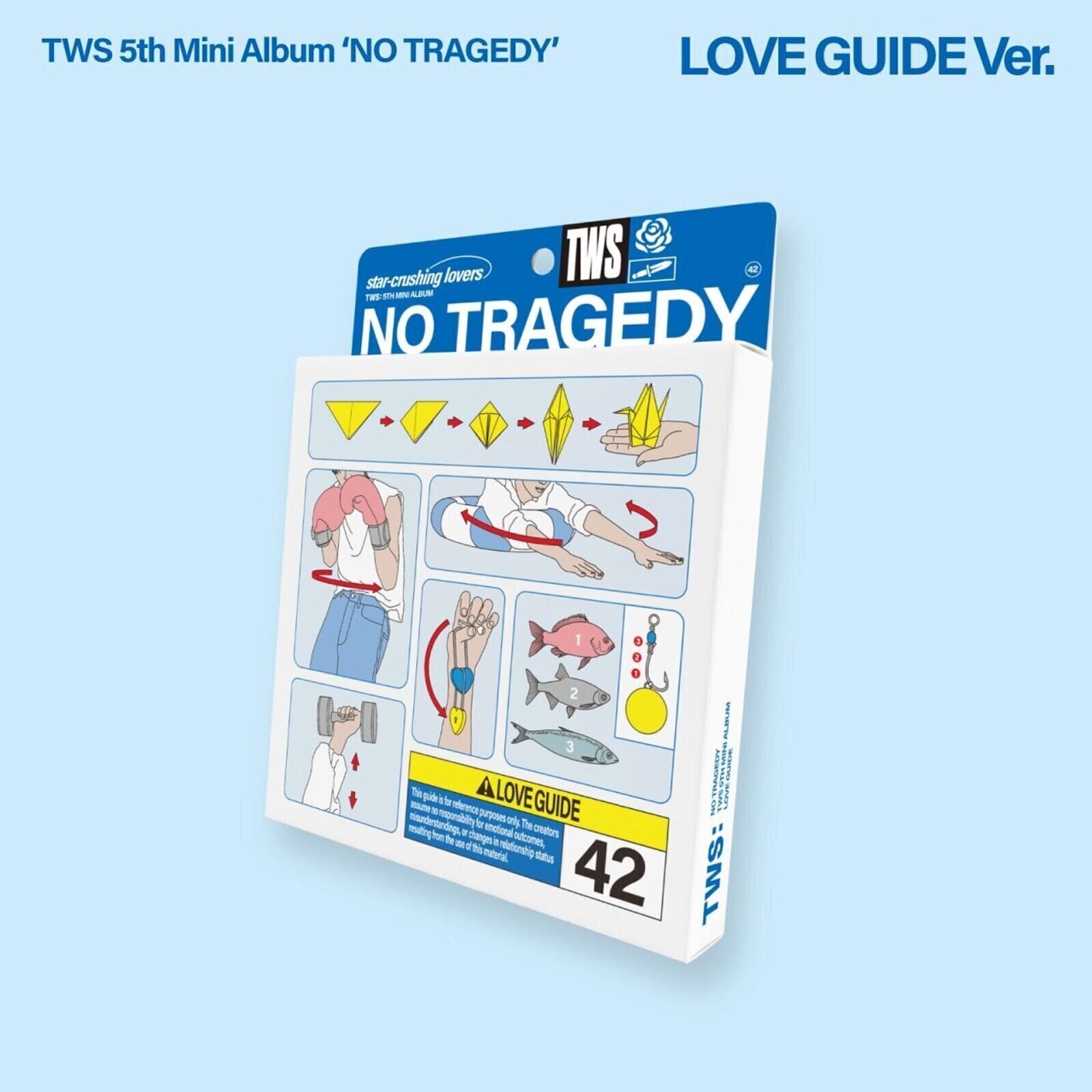 CD de música TWS - TWS 5th Mini Album 'NO TRAGEDY' LOVE GUIDE Version (CD)