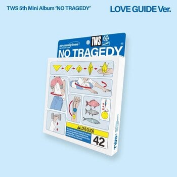 CD de música TWS - TWS 5th Mini Album 'NO TRAGEDY' LOVE GUIDE Version (CD) - 1