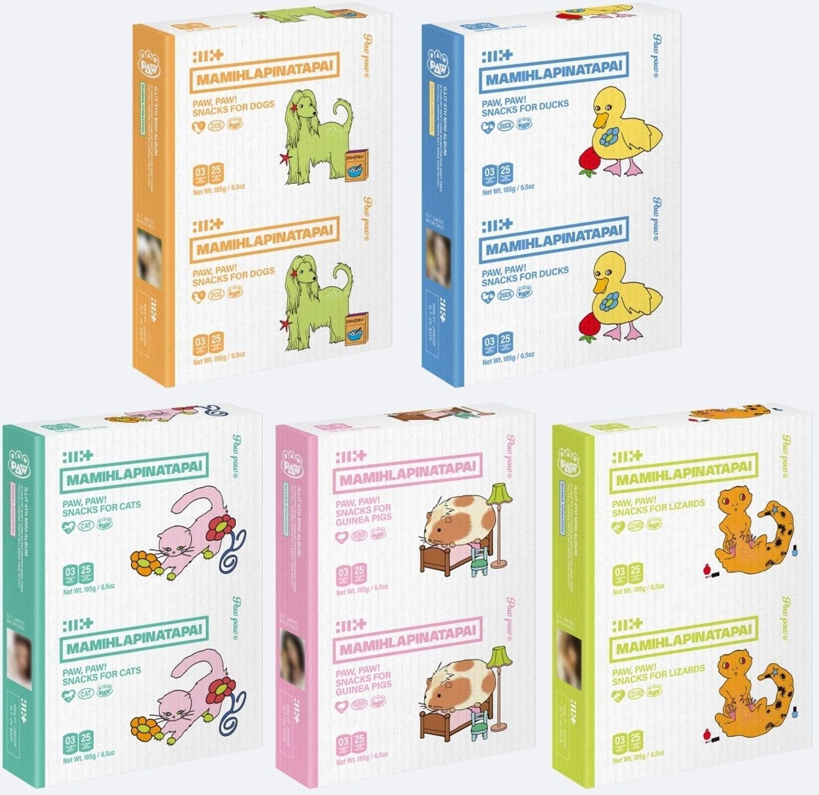 CD de música ILLIT - Mamihlapinatapai PAW PAW Version (CD)