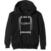 Hoodie The 1975 Black Tour Black M Hoodie