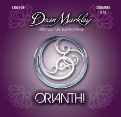 E-guitar strings Dean Markley Orianthi Artist Signature - 2554 OR 009-052 E-guitar strings