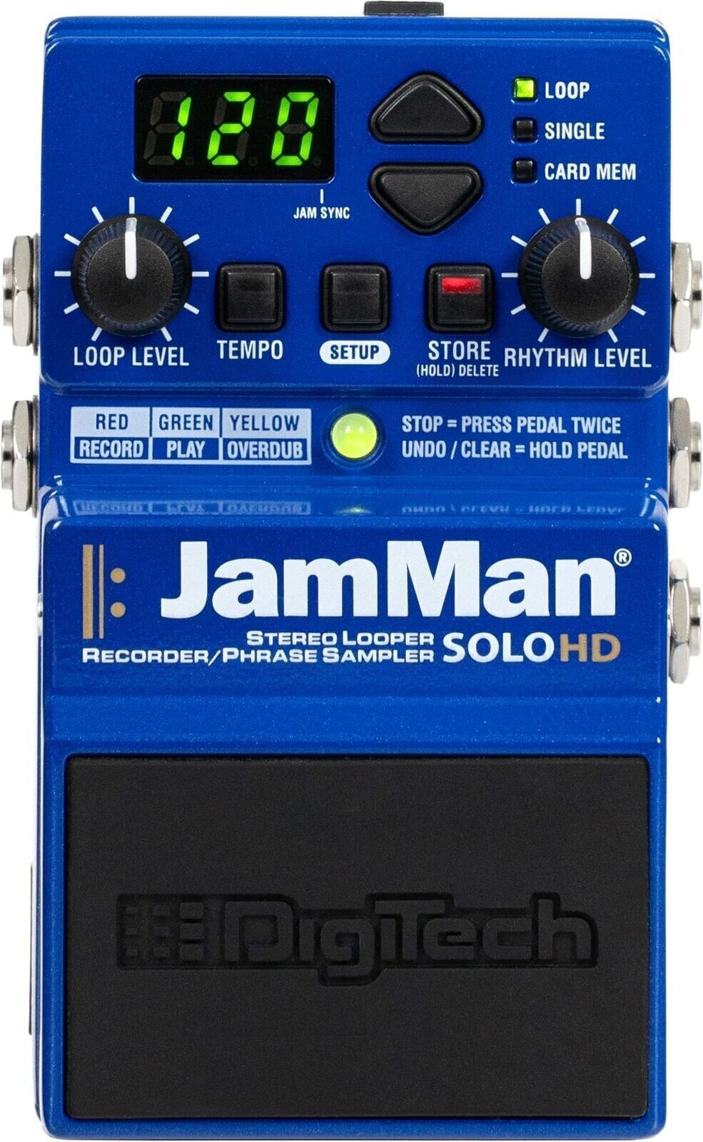 Gitáreffekt Digitech Jam Man Solo HD Gitáreffekt
