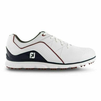 Chaussures de golf pour hommes Footjoy Pro SL White/Navy/Red 43 - 1
