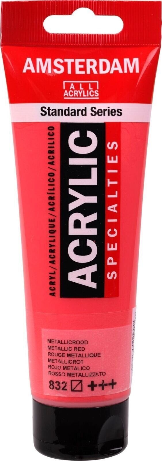 Culoare acrilică Amsterdam Standard Series Vopsea acrilică Metallic Red 120 ml 1 buc.