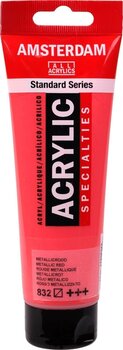Culoare acrilică Amsterdam Standard Series Vopsea acrilică Metallic Red 120 ml 1 buc. - 1