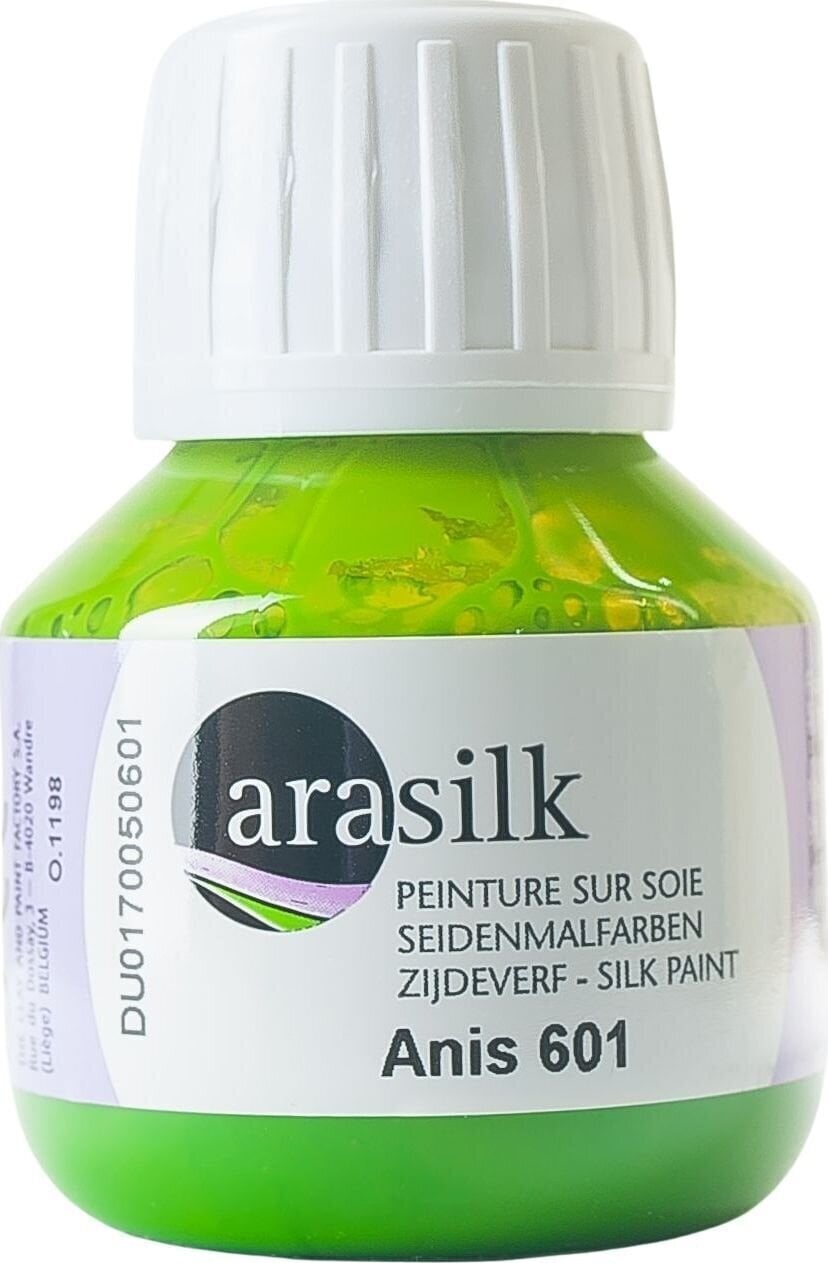 Silkemaling Darwi Arasilk Silkefarve Anise Green 50 ml 1 Stk.