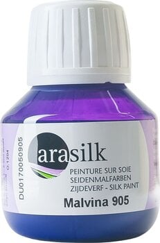 Silkemaling Darwi Arasilk Silkefarve Red Purple Malvina 50 ml 1 Stk. - 1
