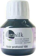 Silkemaling Darwi Arasilk Silkefarve Black 50 ml 1 Stk.