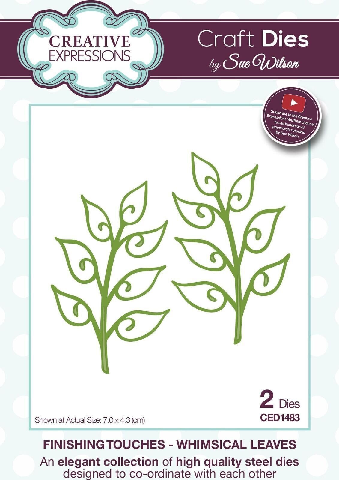Scrapbooking CREATIVE EXPRESSIONS Cutting And Embossing Metal Stencils Set predložaka za rezanje 3 kom