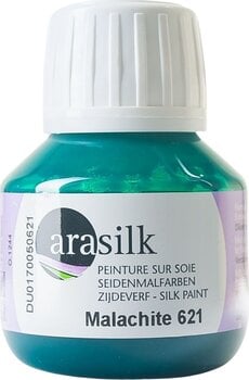 Silkemaling Darwi Arasilk Silkefarve Malachite Green 50 ml 1 Stk. - 1