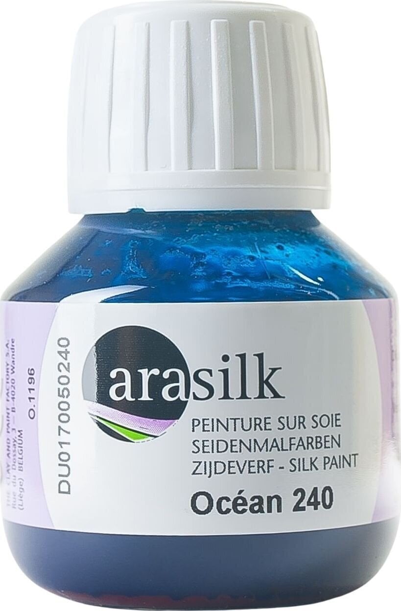 Silkemaling Darwi Arasilk Silkefarve Ocean Navy 50 ml 1 Stk.