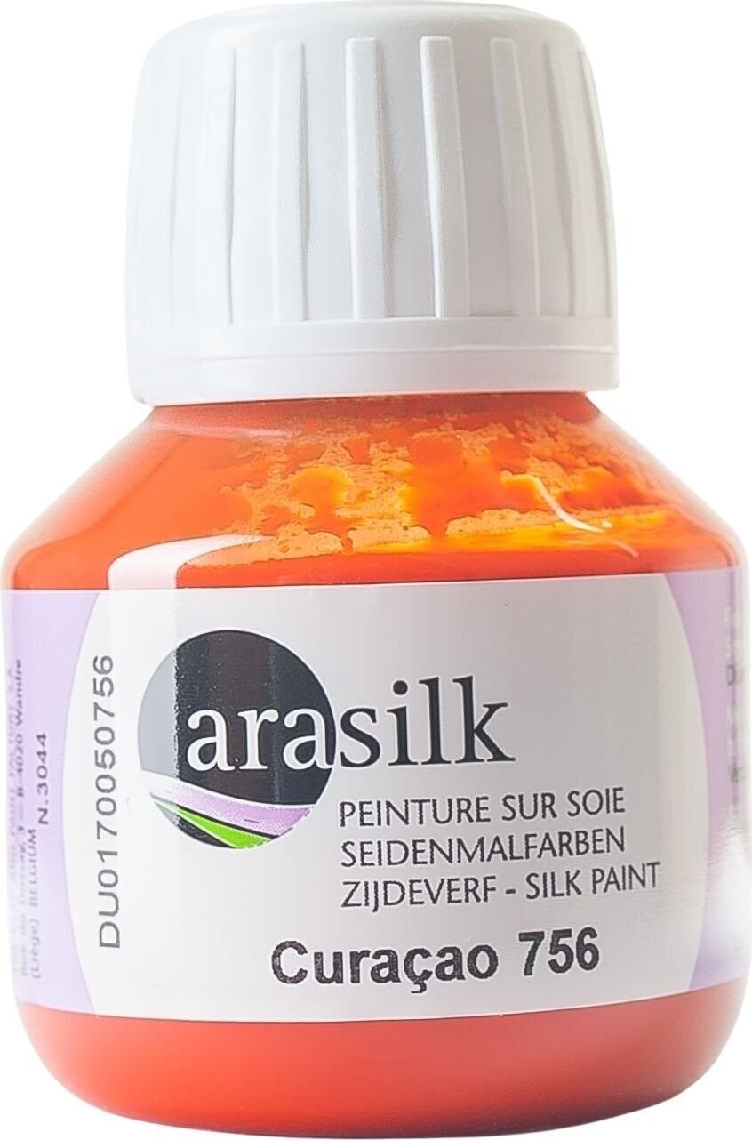 Silk Paint Darwi Arasilk Silk Paint Orange Curacao 50 ml 1 pc