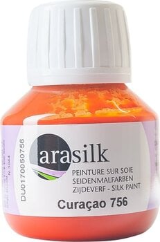 Silk Paint Darwi Arasilk Silk Paint Orange Curacao 50 ml 1 pc - 1