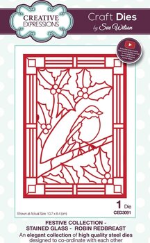 Scrapbooking CREATIVE EXPRESSIONS Cutting And Embossing Metal Stencils Predložak za rezanje 1 kom - 1