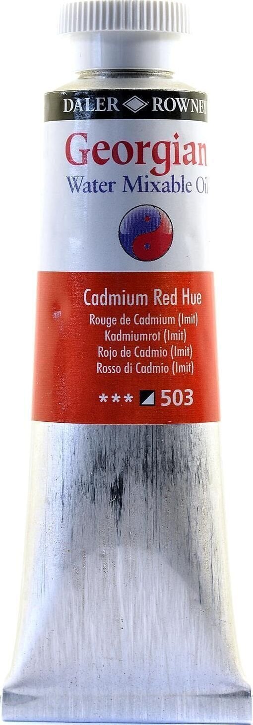 Peinture à l'huile Daler Rowney Oil Paints Peinture à l'huile Cadmium Red Hue 37 ml 1 pc