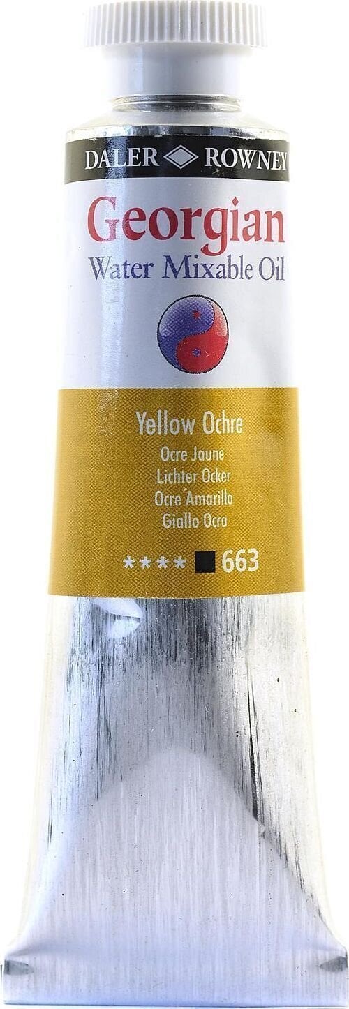 Peinture à l'huile Daler Rowney Oil Paints Peinture à l'huile Yellow Ochre 37 ml 1 pc