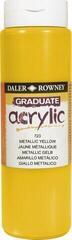 Peinture acrylique Daler Rowney Acrylic Paints Peinture acrylique Metallic Yellow 500 ml 1 pc