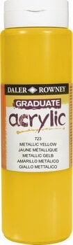 Peinture acrylique Daler Rowney Acrylic Paints Peinture acrylique Metallic Yellow 500 ml 1 pc - 1