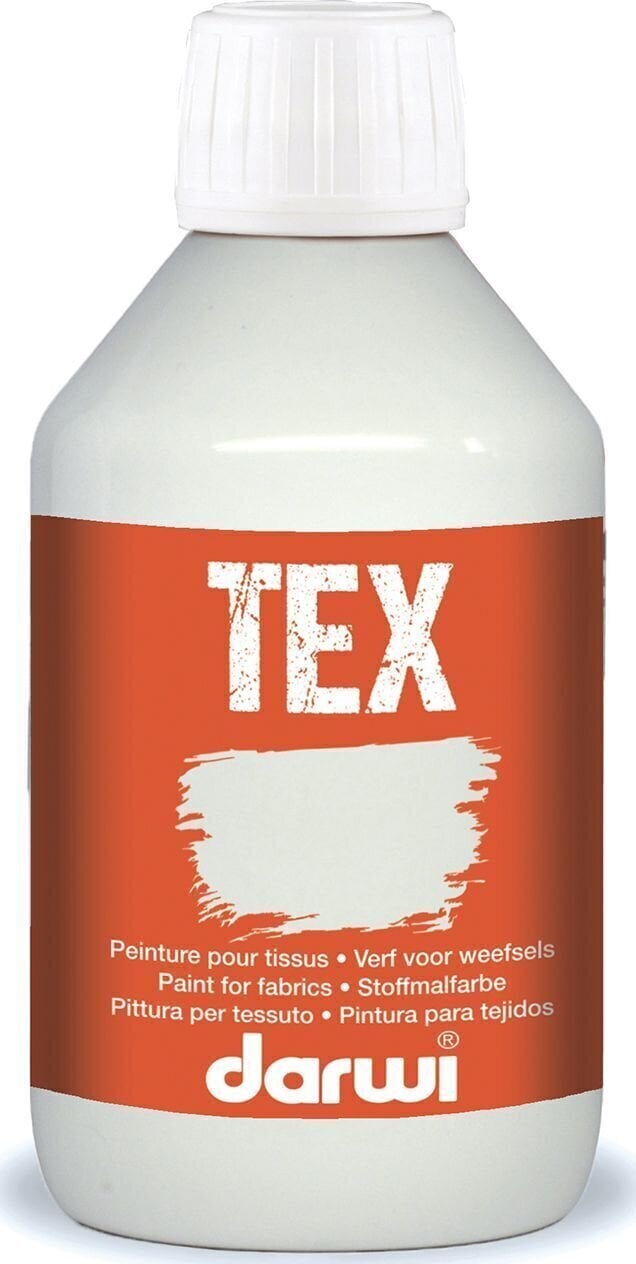 Fabric paint Darwi Tex Fabric Paint White 250 ml 1 pc