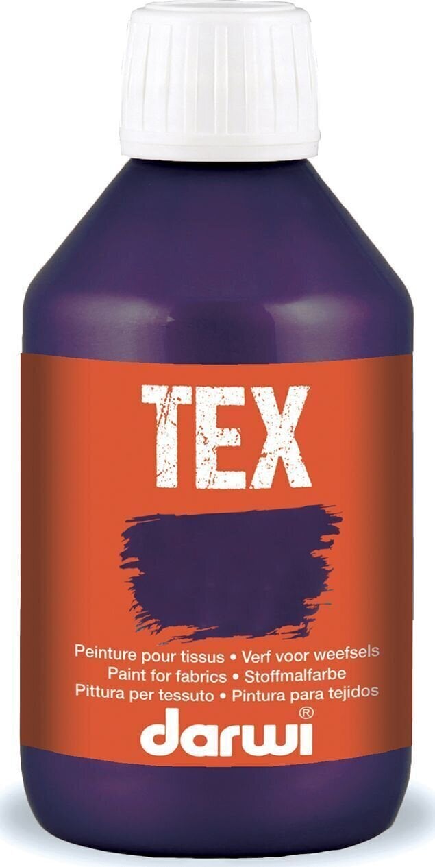 Fabric paint Darwi Tex Fabric Paint Purple 250 ml 1 pc
