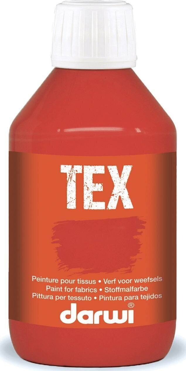 Culaore textilă Darwi Tex Vopsea de material Vermilion 250 ml 1 buc.