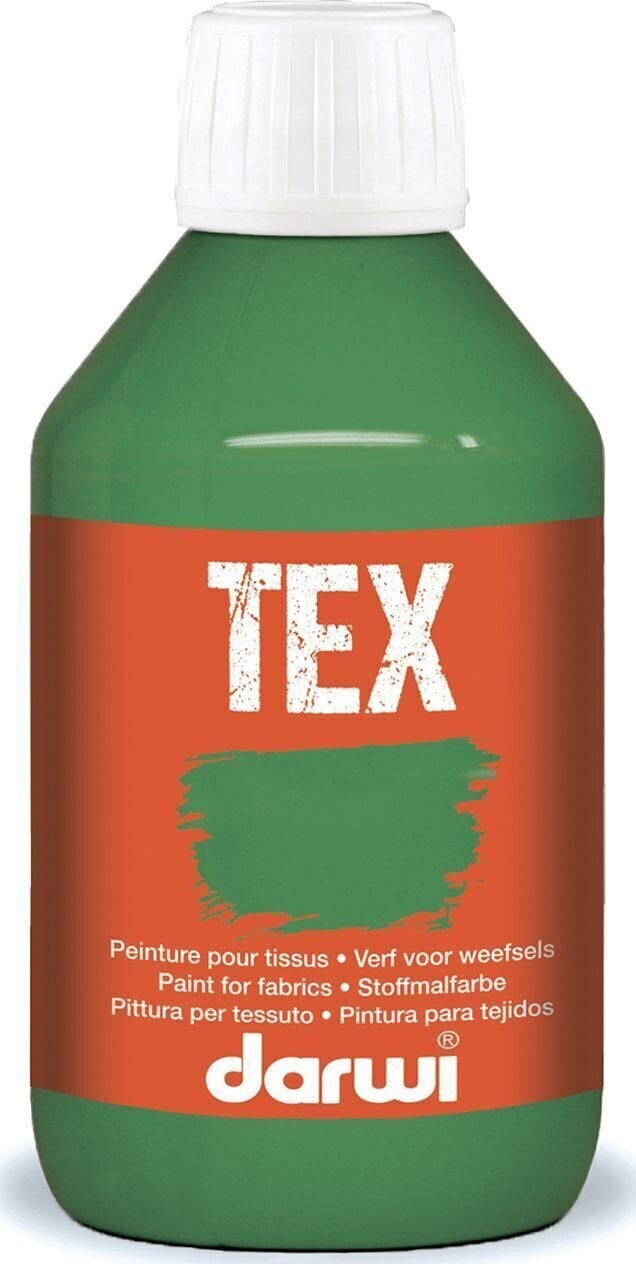 Culaore textilă Darwi Tex Vopsea de material Verde Închis 250 ml 1 buc.