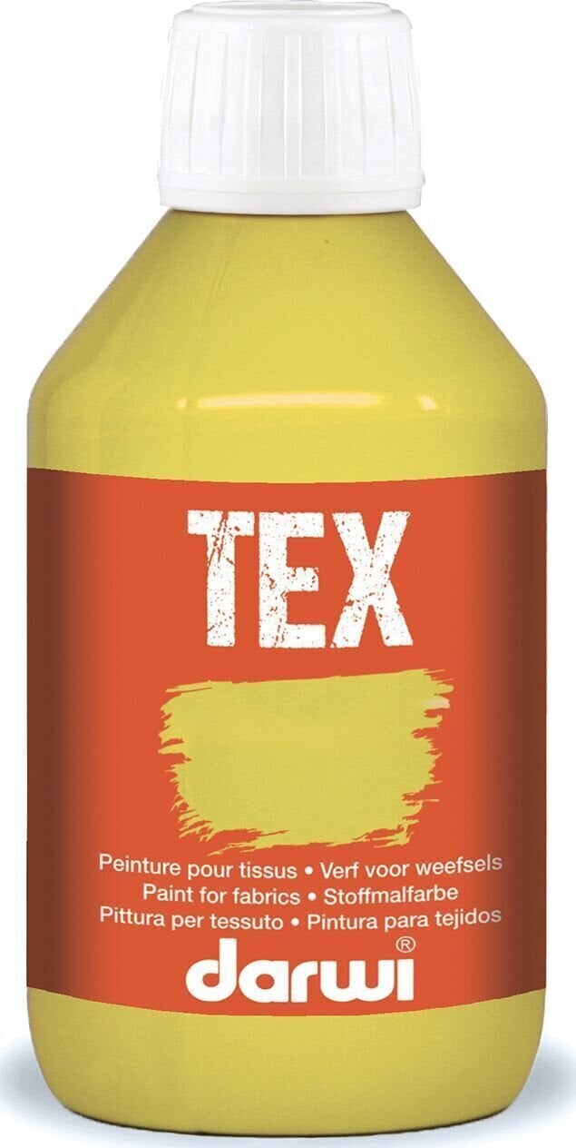 Farba do tkanin Darwi Tex Farba do tkanin Golden Yellow 250 ml 1 szt.