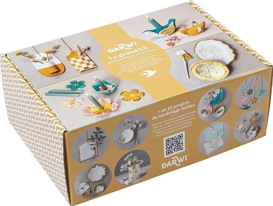 Ilmakuivuva savi Darwi Modeling Set Ilmakuivuva savi