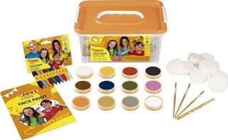 Gesichtsfarbe Jovi Face Paint Gesichtsbemalungsset Mix 8 x 12 ml 25 Stück