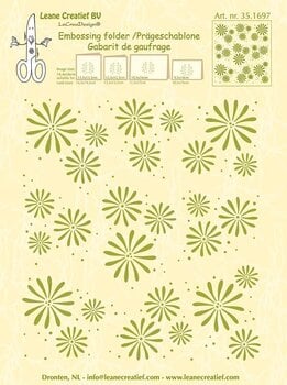 Scrapbooking Leane Creatief Embossing Folder Džep za utiskivanje 1 kom - 1