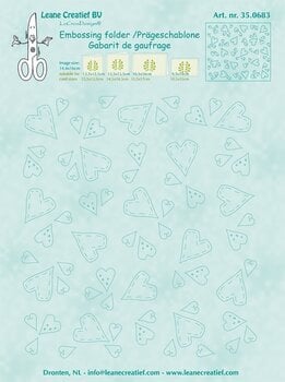 Scrapbooking Leane Creatief Embossing Folder Džep za utiskivanje 1 kom - 1