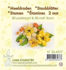 Scrapbooking Leane Creatief Flower Pistil Prašnici Brown
