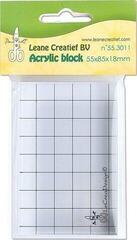 Scrapbooking Leane Creatief Acrylic Block Silicone Stamps 1 kom