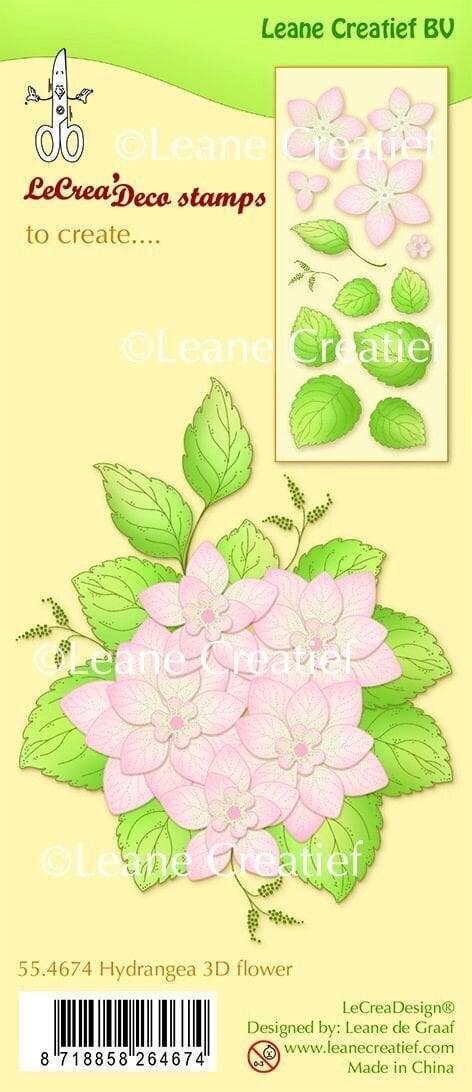 Scrapbooking Leane Creatief Silicone Gel Stamps Silicone Stamps 13 kom