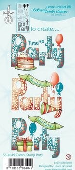 Scrapbooking Leane Creatief Silicone Gel Stamps Silicone Stamps 12 buc. - 1