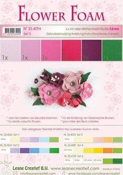 Scrapbooking Leane Creatief Foam Materijali 6 kom - 1
