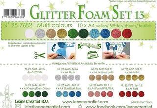 Scrapbooking Leane Creatief Foam Fișe de materiale 10 Bucăți